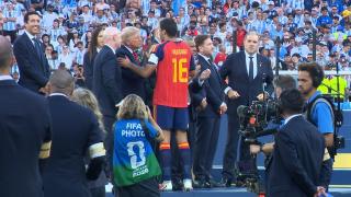 President Trump Participates in a FIFA World Cup Trophy Ceremony