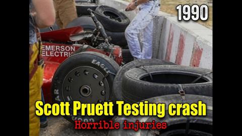 1990 W.P.B. Fairgrounds Pruett training crash!!