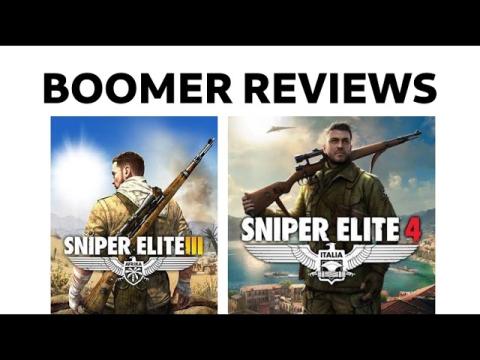 Boomer Reviews Sniper Elite 3 & 4