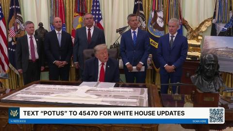President Trump Makes an Announcement with the Secretary of Transportation