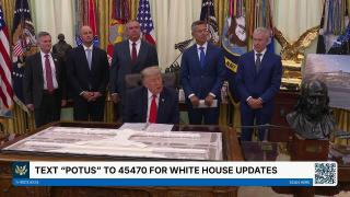 President Trump Makes an Announcement with the Secretary of Transportation