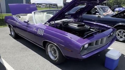 Monday Motor Madness # 187 - Plum Crazy Cuda