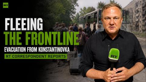 Families describe evacuation from Konstantinovka