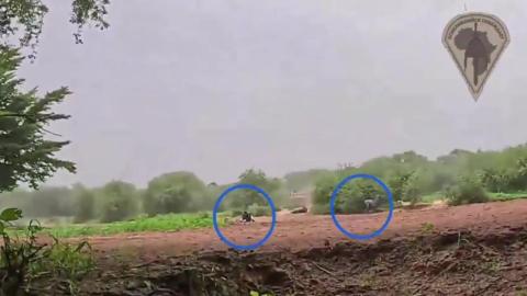 Communist Africa Corps troops from Russia were locked in a raw, close-range firefight with JNIM - Tuareg militants