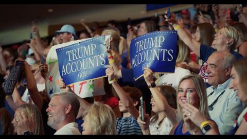 President Trump Speaks on Trump Account in Georgia