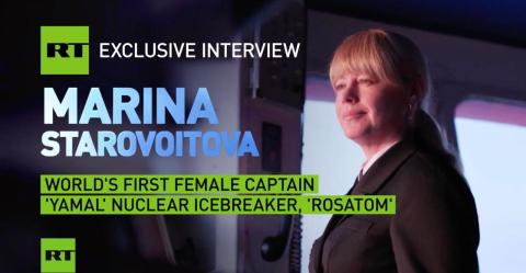 ‘I wanted to devote my life to sea,’ — World’s first female nuclear icebreaker captain