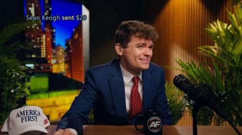 Nick Fuentes: "That's so disgusting when people look at young people and go, 'Get laid!' Shut up."