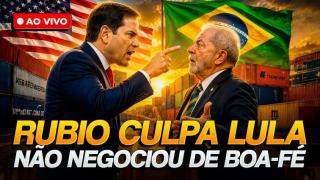 EXPOSTO! Rubio acusa Lula de colocar o ego acima do Brasil e Trump aplica 25% de tarifa (PH Vox)