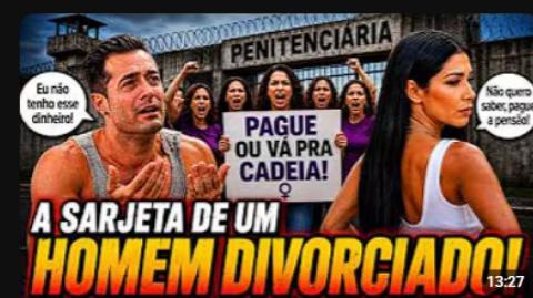 A SINA DOS RELACIONAMENTOS ATUAIS: EX DE SIMARIA ACEITA SER PRESO PORQUE NÃO CONSEGUE PAGAR PENSÃO!