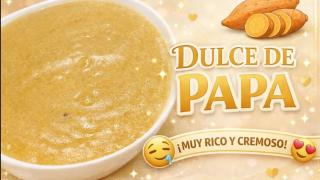Dulce de Papa Casero _ Receta Fácil y Cremosa