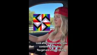 Did you know that COMBINING 4x LGBT flags together gives you one MAGNIFICENT flag