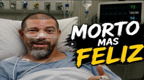 Empresário feliz com câncer terminal, faz velório em vida pra comemorar a própria morte!
