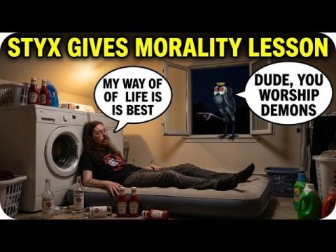 Styxhexenhammer666 Gives Lessons On Morality | LOL!
