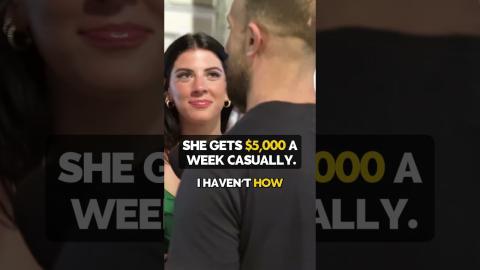 She Makes More on Weekends Than You Do a Month #sugardating #streetinterview #datingadvice #rizz