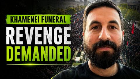 Hundreds of thousands at Khamenei funeral want revenge for killed innocents — Christopher Helali