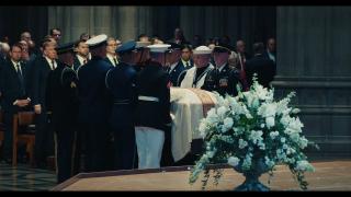President Trump Attends Lindsey Graham's Funeral