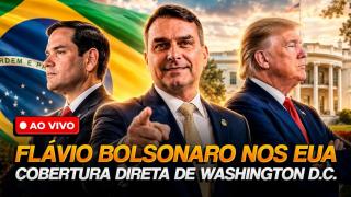Seção 301: Flávio Bolsonaro defende o Brasil do tarifaço nos EUA • Cobertura Especial (PH Vox)
