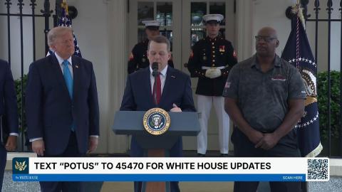 President Trump Makes an Announcement on Freedom Haulers