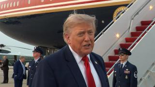 President Trump Gaggles with Press at Joint Base Andrews, Jul. 19, 2026