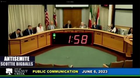 Ryan Messano and friends name the JEWS at City Council