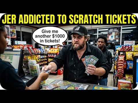 Jer Addicted To Scratch Tickets | Degenerate Gambling Run Amuck!