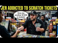 Jer Addicted To Scratch Tickets | Degenerate Gambling Run Amuck!