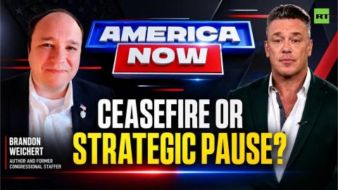 America Now | US halts strike wave on Iran amid reports of rapidly dwindling missile stockpile