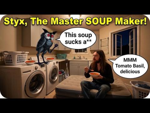 Styxhexenhammer666, The Master Of Soup Making! | "Souper" CRINGE! COMEDY GOLD!