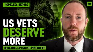 Iraq War veteran on why US veterans are still homeless