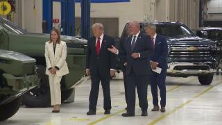 President Trump Participates in a Tour and Gift Ceremony