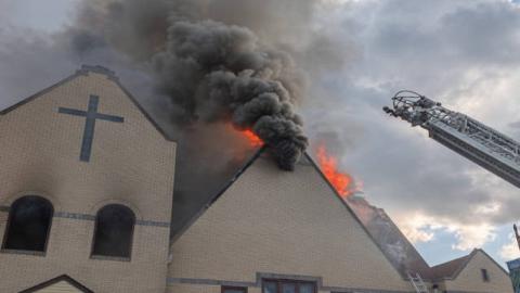 Churches Keep Burning Down on The East Coast
