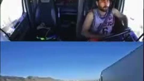 This is the Durka Durka Pajeet jihad Driving School Master Semi Truck Driver