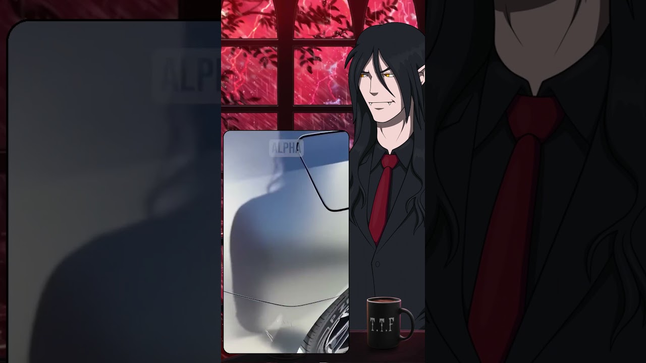 She Marks Up His CAR