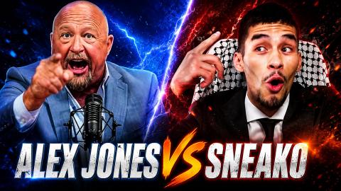 EXCLUSIVE: Sneako Debates Alex Jones!!!
