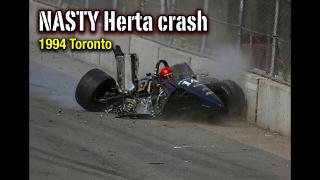 1994 CART Toronto / NASTY Herta incident with injuries.