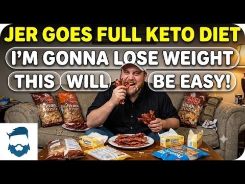 The Quartering Stuffing His Face With Bacon & Butter For Weight Loss | HILARIOUS!