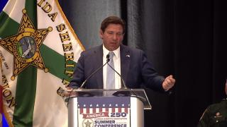 Governor DeSantis Speaks at Florida Sheriffs Association Summer Conference