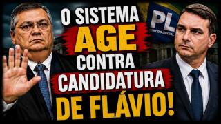 Flávio Dino faz ação contra Valdemar da Costa Neto. Novas mentiras contra Flávio Bolsonaro..