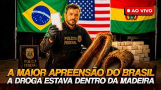 Como o maior esquema de cocaína do Brasil usou 260 toneladas de madeira como disfarce (PH Vox - 22 de jun. de 2026)