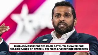 Thomas Massie drops 20 jeffrey epstein files names