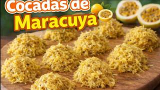 COCADAS DE MARACUYÁ_fácil y deliciosas