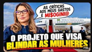 JANJA ACABA DE RECONHECER QUE A LEI DE MI$OGINI@ TEM SOMENTE UM PROPÓSITO...