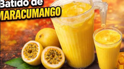 🥭🍈 Batido de MARACUMANGO 🍹 Refrescante y fácil de preparar | Receta tropical deliciosa