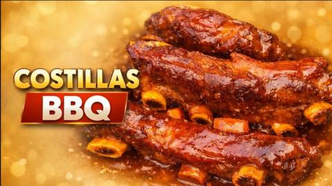COSTILLAS DE RES A LA BBQ