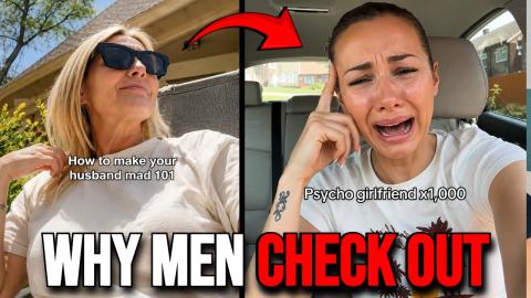 Women PANIC As Men Check Out Of Society For Good
