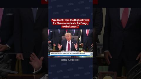 It's simple: Under MFN drug pricing, Americans pay the lowest in the world for prescription drugs.
