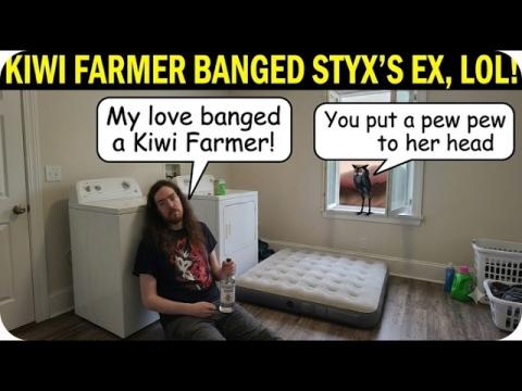 Kiwi Farms Stalker Bangs Styxhexenhammer666's Ex | HILARIOUS!