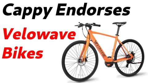 Cappy Endorses Velowave Bikes
