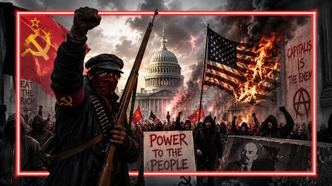 ⚠️Experts Warn US Facing 1917-Style Bolshevik Revolution!