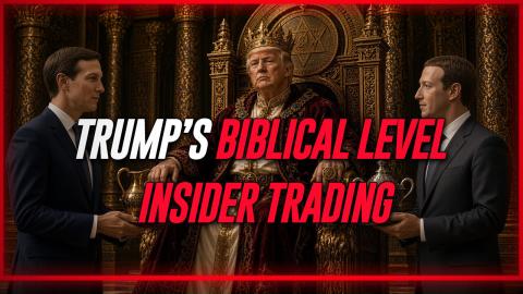 Trump’s BIBLICAL LEVEL Insider Trading Signals That He Has Given Up On Rescuing America